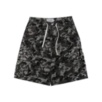 We Are Righteous Camo Pearl Cargo Shorts (Black)