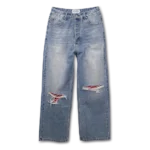 Werighteous "Red Paisley" Distressed Denim