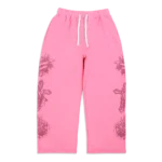 We Are Righteous  "Tatted Believer" Sweatpants (Pink)