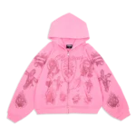 Werighteous "Tatted Believer" Zip Up (Pink)